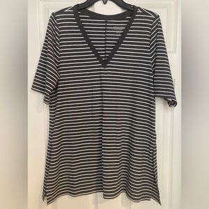 Torrid Striped Knit Top